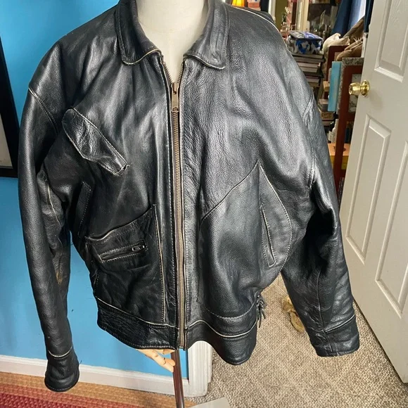 sky hawk | Jackets & Coats | Vintage Distressed Leather